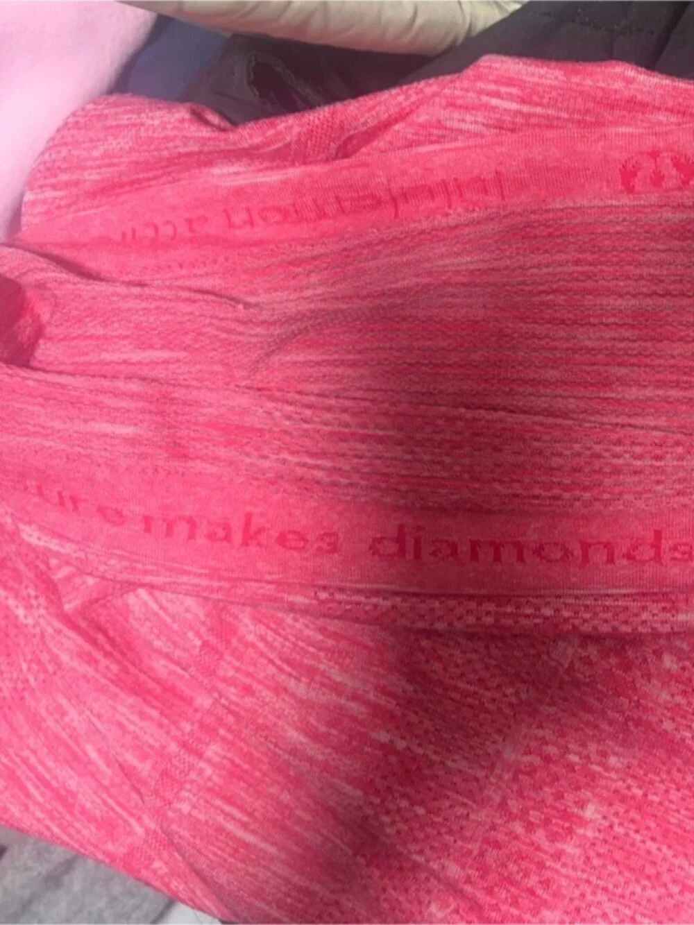 Lululemon Better Each Day Seamless Athletic Tee Pink Size 6